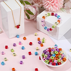 300Pcs Opaque Acrylic Beads&nbsp;OACR-SC0002-68