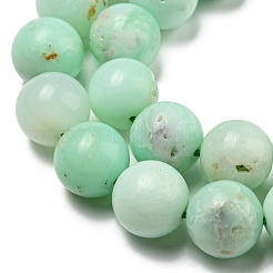 Grade A Natural Chrysoprase Beads Strands&nbsp;G-R494-A02-04