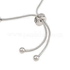 316 Surgical Stainless Steel Slider Bracelets&nbsp;BJEW-C125-17D-01