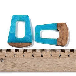 Resin & Wood Pendants&nbsp;WOOD-F015-11E