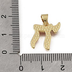 Brass Enanel Pendants&nbsp;KK-C262-04G-01