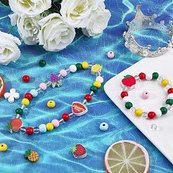 DIY Fruits Bracelet Making Kits&nbsp;DIY-BM0001-18