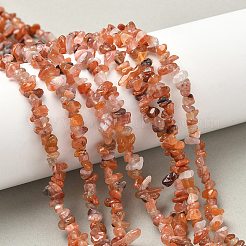 Natural Carnelian Beads Strands&nbsp;G-G0003-B18-01