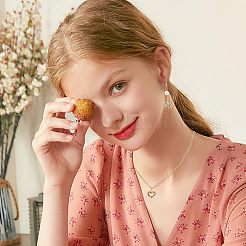 12Pcs 6 Style Alloy Rhinestone Pendants&nbsp;FIND-FH0002-72
