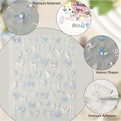 Bowknot Pattern PET Nail Art Stickers&nbsp;MRMJ-WH20017-014