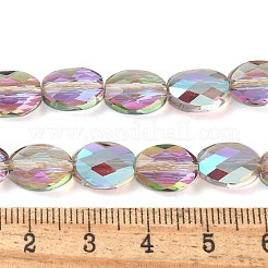 Electroplate Glass Beads Strands&nbsp;EGLA-L045-A-HR02