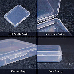 Transparent Plastic Bead Containers&nbsp;CON-BC0004-64