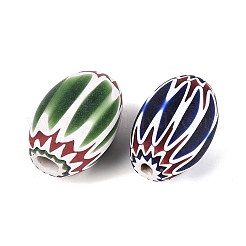 Handmade Millefiori Glass Barrel Beads&nbsp;LA-N002-34