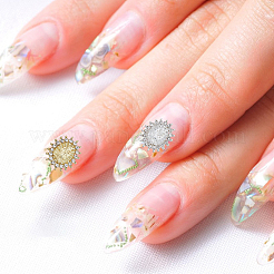 16Pcs 2 Colors Alloy Glass Rhinestone Cabochons&nbsp;MRMJ-HY0002-26