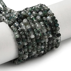 Natural Moss Agate Beads Strands&nbsp;G-C228-A01-2x3mm