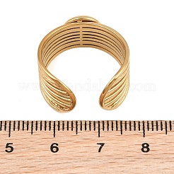 304 Stainless Steel Cuff Ring Components&nbsp;SA-CBA82C8-03A-G