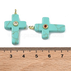 Synthetic Turquoise Pendants&nbsp;G-B180-01G-08