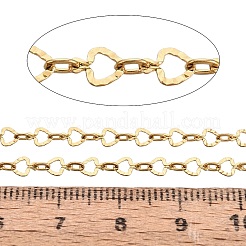 304 Stainless Steel Textured Ginkgo Leaf Link Chains&nbsp;CHS-Q009-07G