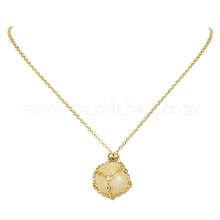 304 Stainless Steel Macrame Pouch Empty Stone Holder for Pendant Necklaces Making&nbsp;NJEW-TA00086-02