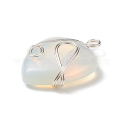 Opalite Pendants&nbsp;PALLOY-JF01663-01