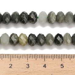 Natural Green Rutilated Quartz Beads&nbsp;G-C259-A08-5x8mm