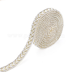 Hotfix with Two Rows Rhinestone&nbsp;DIY-BT0001-28
