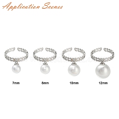 Brass Heart Wrap Open Cuff Ring Findings&nbsp;KK-WH0031-48P