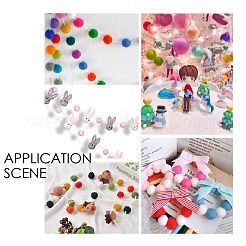 Wool Felt Balls&nbsp;AJEW-P081-A06