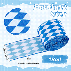 Polyester Ribbion&nbsp;DIY-WH0110-08