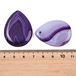 Natural Banded Agate Pendants&nbsp;GG-K002-02F