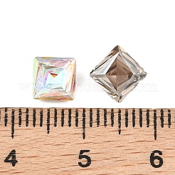 Glass Rhinestone Cabochons&nbsp;RB-CBA1B2D-03B