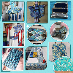 Japanese-style Cotton Fabric&nbsp;DIY-WH0671-277A