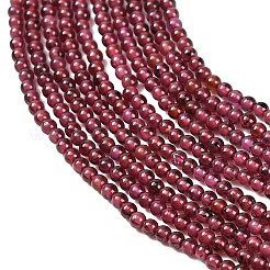 Natural Garnet Beads Strands&nbsp;G-P627-2mm-01