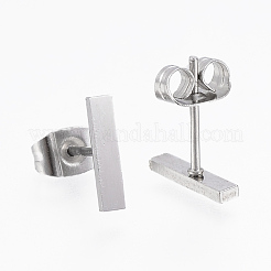 Tarnish Resistant 304 Stainless Steel Stud Earrings&nbsp;EJEW-H350-24P