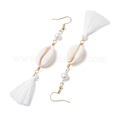 304 Stainless Steel Shell Dangle Earrings&nbsp;EJEW-JE06405