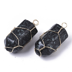 Natural Mixed Gemstone Pendants&nbsp;G-R458-01
