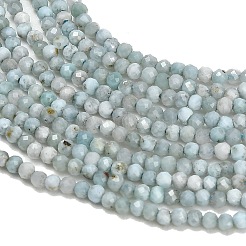 Natural Larimar Beads Strands&nbsp;GG-CBA77FB-B04-2mm