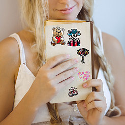 Plastic Stamps&nbsp;DIY-WH20018-0272