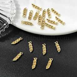 SHEGRACE Brass Pea Charms&nbsp;XGR0166G-102G
