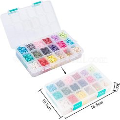 Handmade Polymer Clay Beads&nbsp;CLAY-JP0001-03-6mm