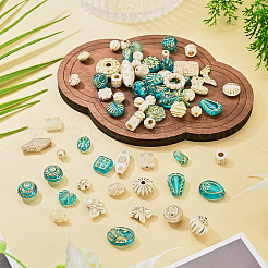36G Mixed Styles Acrylic Beads&nbsp;OACR-TADJ0001-21