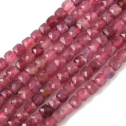 Natural Pink Tourmaline Beads Strands&nbsp;G-RM250101-L10