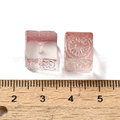 Transparent Glass Beads&nbsp;GLAA-D025-02H