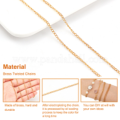 DIY Twisted Chain Jewelry Making Kits&nbsp;DIY-SC0014-51A