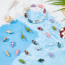 60Pcs 12 Colors Handmade Porcelain Beads&nbsp;PORC-HS0001-07