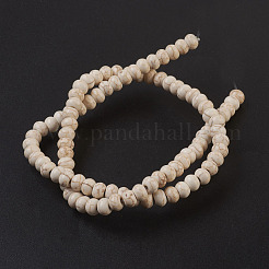 Synthetic Turquoise Beads Strands&nbsp;TURQ-G109-6x4mm-07