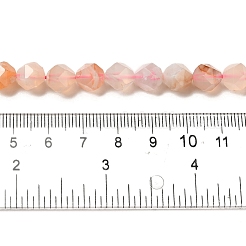Natural Cherry Blossom Agate Beads Strands&nbsp;G-K382-A11-02
