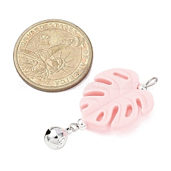 5Pcs Food Grade Eco-Friendly Silicone Pendants&nbsp;PALLOY-JF04549-02