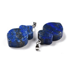 Natural Lapis Lazuli Pendants&nbsp;G-A203-02D-P