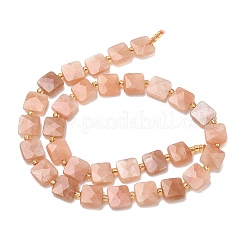 Natural Sunstone Beads Strands&nbsp;G-L642-L05-10mm