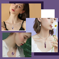 DIY Gemstone Necklace Making Kit&nbsp;DIY-SC0019-15
