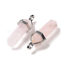 Gemstone Double Terminated Pointed Pendants&nbsp;G-N0037-08
