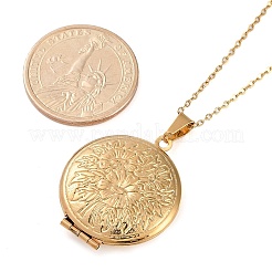 201 Stainless Steel Cable Chain Necklaces&nbsp;NJEW-M050-04A-G-1