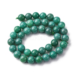 Natural Green Onyx Agate(Dyed & Heated) Beads Strands&nbsp;G-K393-A03-10mm
