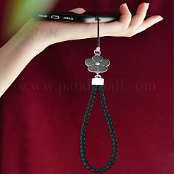 1Pc PU Leather Knitting Wrist Lanyard Hand Mobile Straps&nbsp;AJEW-LP0005-04A